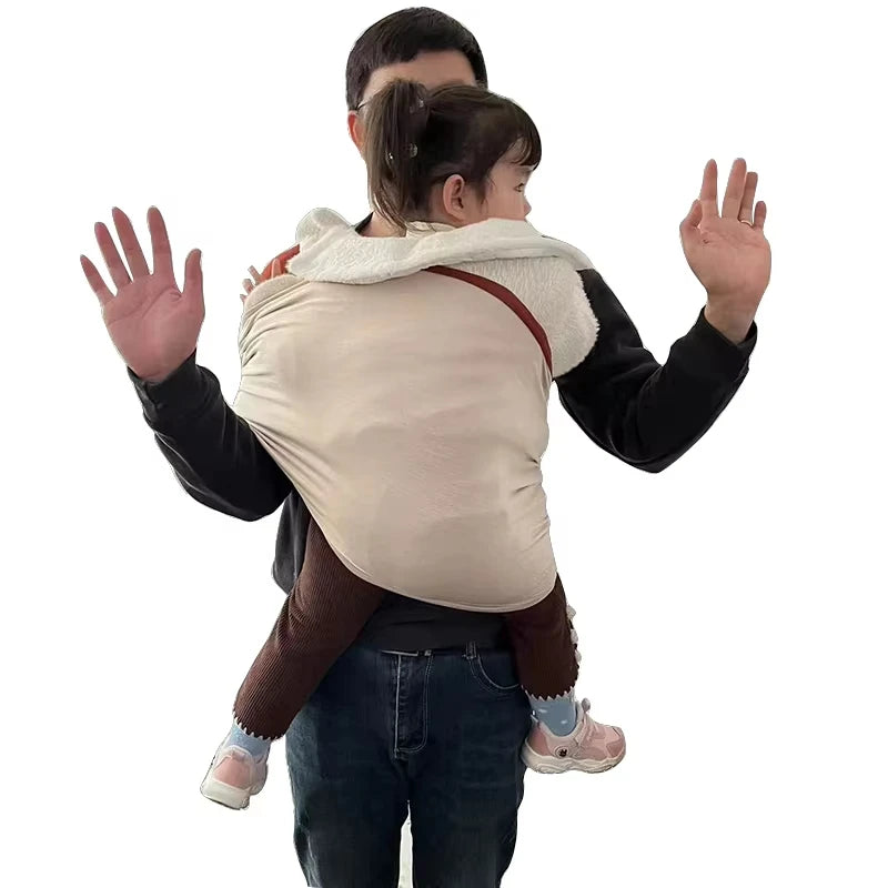 Soothing Mama-Bonding Baby Sling Carrier with Security Comforter - Easy Wear for Infant