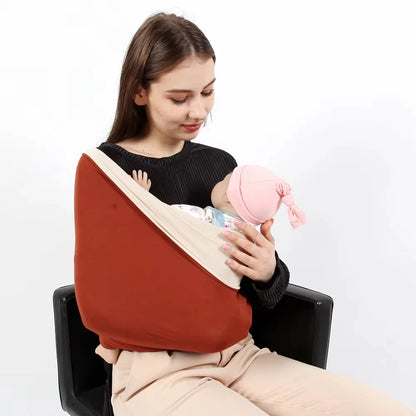 Soothing Mama-Bonding Baby Sling Carrier with Security Comforter - Easy Wear for Infant