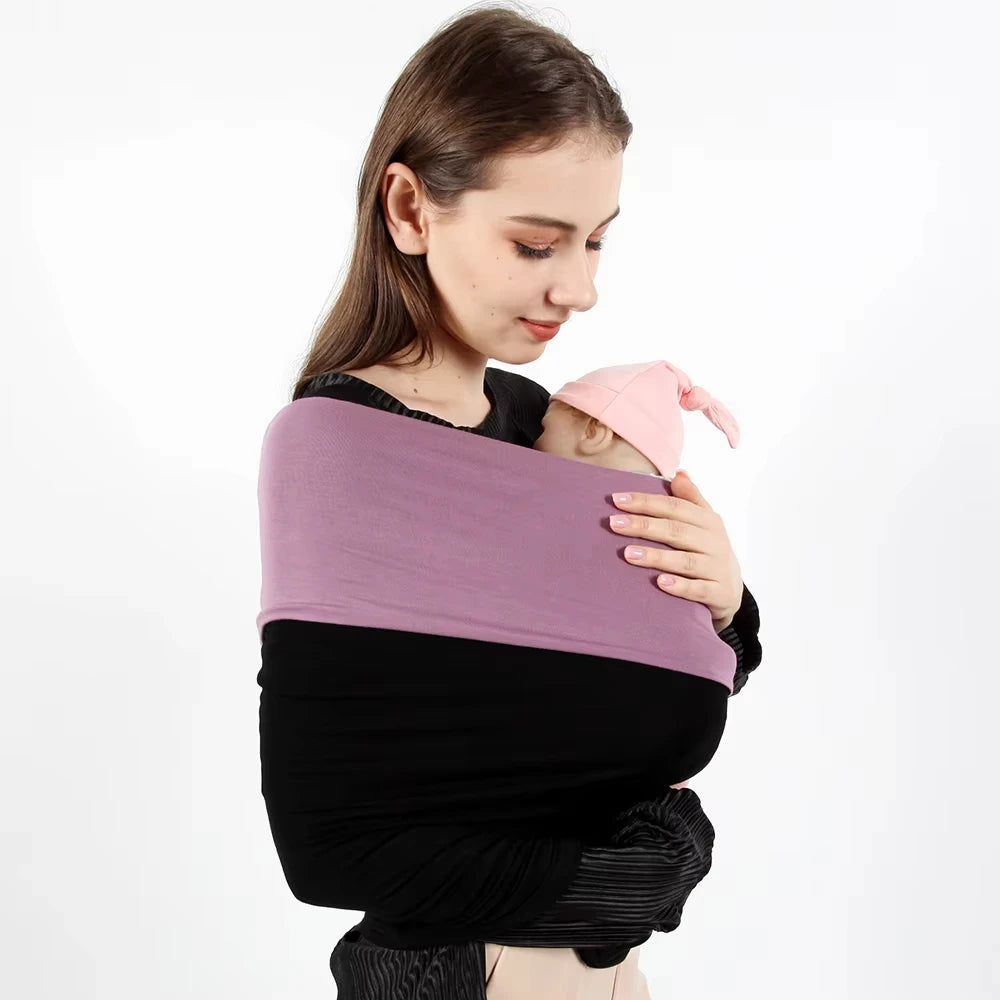 Soothing Mama-Bonding Baby Sling Carrier with Security Comforter - Easy Wear for Infant